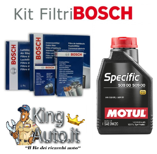Kit tagliando filtri bosch 6 - kit,
