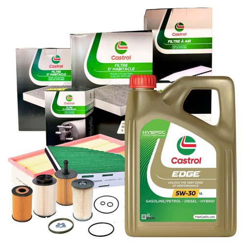 Kit tagliando castrol audi - castrol,