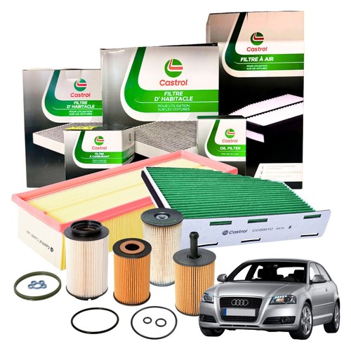 Kit tagliando castrol audi - castrol,