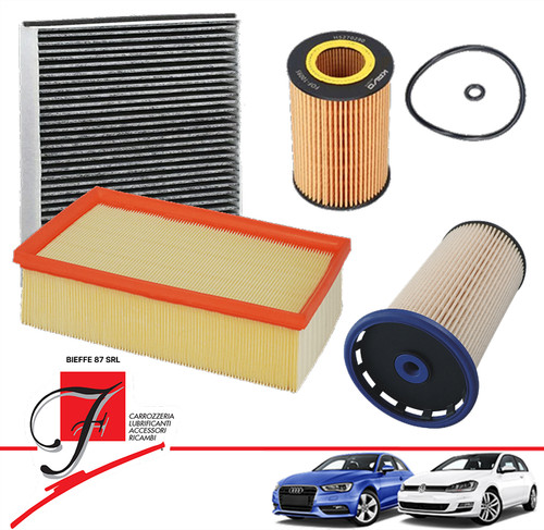 Kit tagliando golf vii audi - golf, 7