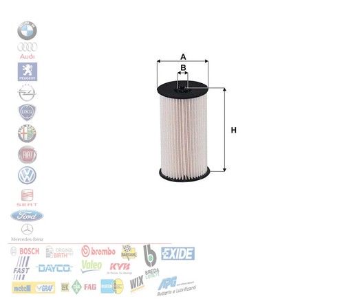 Filtro carburante audi seat - a3,