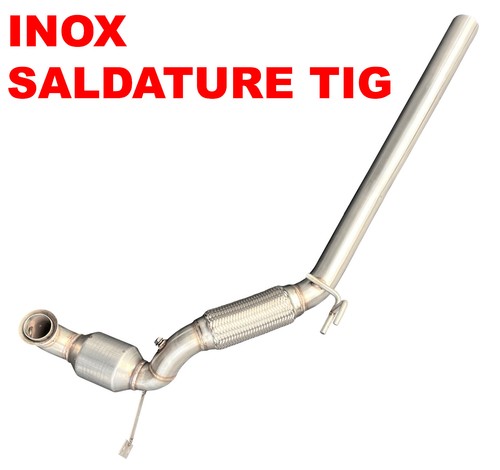 Downpipe sportivo audi 8pa - a3,