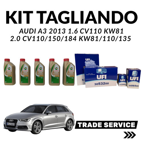 Kit tagliando audi - kit,