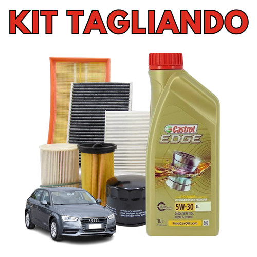 Kit tagliando audi 0 tdi - audi, 2.0