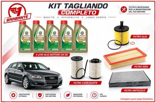 Kit tagliando audi - audi, tdi
